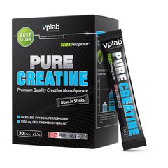Креатин моногідрат VP Lab Pure Creatine (30 пакетиків * 3,5 г) unflavored