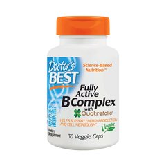 Комплекс вітамінів групи Б Doctor's BEST Fully Active B Complex (30 капс)