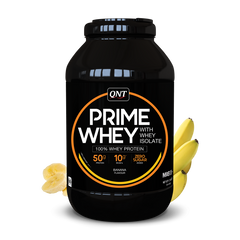 Сироватковий протеїн ізолят QNT Prime Whey 2000 г. Банан