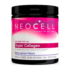 Коллаген Neocell Super Collagen 190 грамм Ягоды лимон