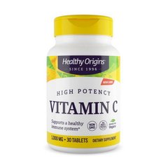 Витамин C Healthy Origins Vitamin C 1000 mg 30 таблеток