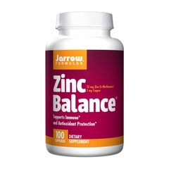 Цинк Jarrow Formulas Zinc Balance 100 caps