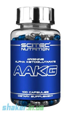 L-аргинин альфа-кетоглютарат Scitec Nutrition AAKG (100 капс) аакг