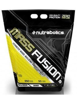 Гейнер для набору маси NutraBolics Mass Fusion 2.0 7260 г мас фьюжн chocolate