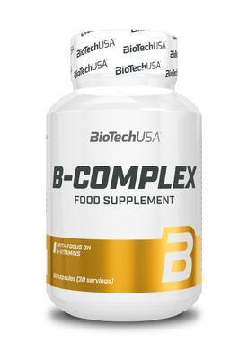Комплекс витаминов группы Б BioTech Vitamin B-complex (60 таб)