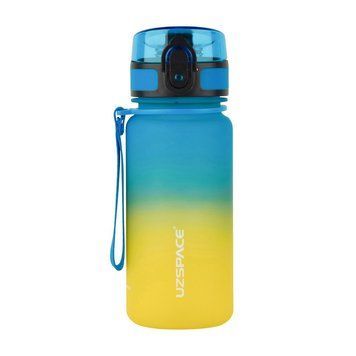 Бутылка для воды Uzspace Frosted Gradient Waterbottle 3034 350 мл Blue/Yellow