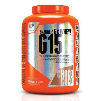 Гейнер для набору маси Extrifit G15 Anabolic Gainer 3000 г Choco-Coconut