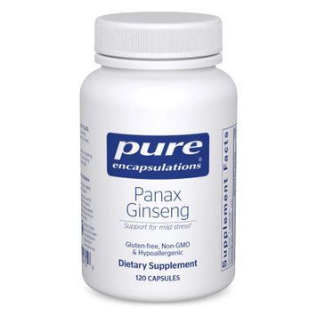 Женьшень Pure Encapsulations Panax Ginseng 120 капсул