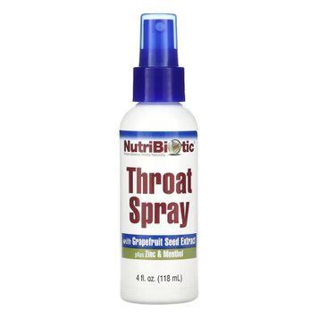 Спрей для горла NutriBiotic Throat Spray 118 мл