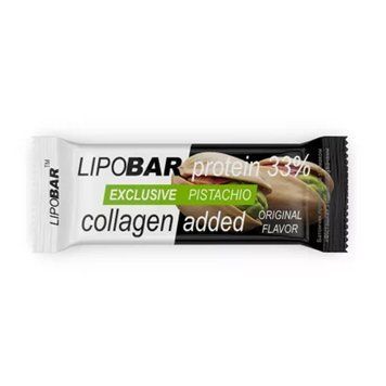 Протеїновий батончик Lipobar Exclusive 50 г Pistachio