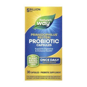 Пробіотики Рейтера Nature&rsquo;s Way Primadophilus&reg; Reuteri Probiotic 30 вег. капсул