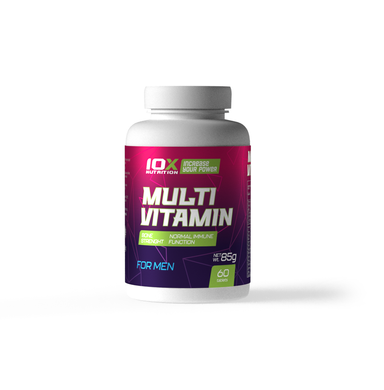 Вітаміни для чоловіків 10x Nutrition Multivitamin for Men (60 таб)