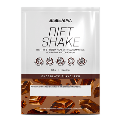 Заменитель питания BioTeсhUSA Diet Shake 30 грамм Chocolate