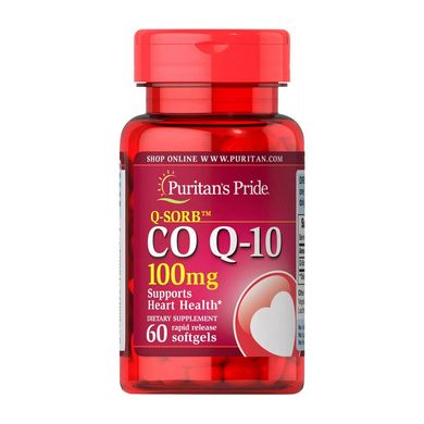 Коензим Q10 Puritan's Pride CO Q10 100 mg 60 капс