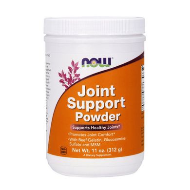 Хондропротектор Now Foods Joint Support Powder 312 г unflavored