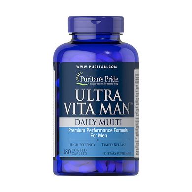 Витамины для мужчин Puritan's Pride Ultra Vita Man Time Release (180 капс)