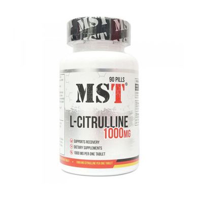 Л-Цитруллин малат MST L-Citrulline 1000 90 капсул