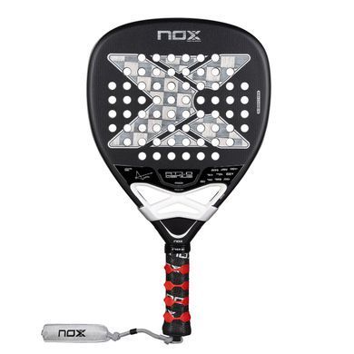 Ракетка для паделю NOX AT10 GENIUS ATTACK 18K ALUM BY AGUST&Iacute;N TAPIA 2026