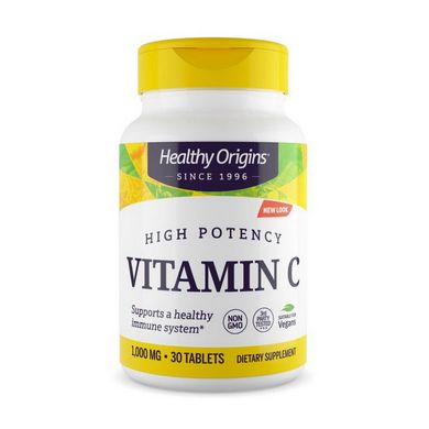 Вітамін C Healthy Origins Vitamin C 1000 mg 30 таблеток