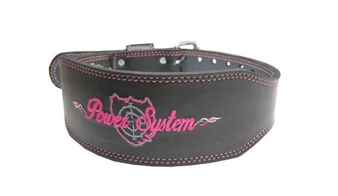 Пояс для тяжелой атлетики Power System Bella Power PS-3050 Женский Black/Pink L