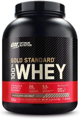 Сироватковий протеїн ізолят Optimum Nutrition 100% Whey Gold Standard 2270 грам chocolate coconut