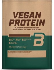 Растительный протеин BioTech Vegan Protein 25 грамм Лесный фрукты