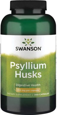 Подорожник Swanson Psyllium Husks 610 mg 300 капсул