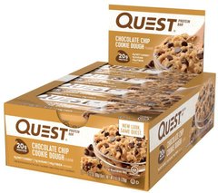 Протеїнові батончики Quest Nutrition Protein Bar 12x60 г chocolate chip cookie dough