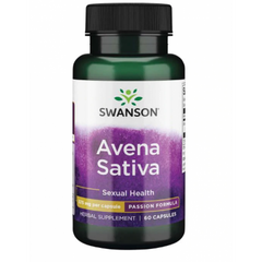 Авена Сатива Swanson Avena Sativa Men 575 mg 60 капсул