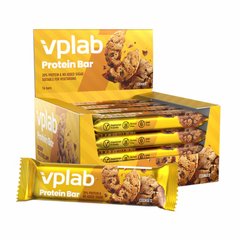 Протеїнові батончики VP Laboratory Protein Bar 16x45 г Cookies