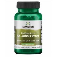 Зверобой Swanson St. John`s Wort 375 mg 60 капсул