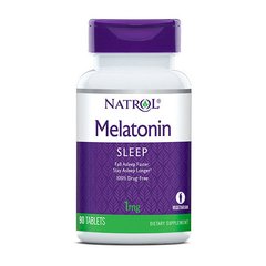 Мелатонин Natrol Melatonin 1 mg (90 tabs) натрол