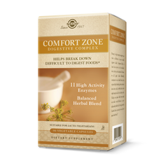Травний комплекс Comfort Zone Digestive Complex, Solgar, 90 вегетаріанських капсул