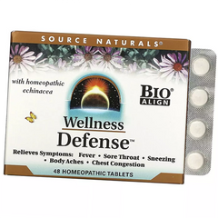 Защита Иммунитета, Wellness Defense, Source Naturals, 48 ​​таблеток