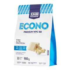 Сироватковий протеїн концентрат UNS Econo Premium (900 г) White Chocolate