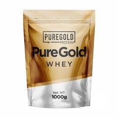 Сироватковий протеїн концентрат Pure Gold Whey Protein 1000 г White Chocolate-Raspberry