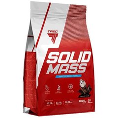 Гейнер для набору маси Trec Nutrition Solid Mass 1000 грамів Ваніль