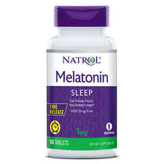 Мелатонін Natrol Melatonin 1 mg time release 90 таблеток