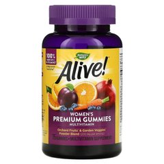 Alive! Женские жевательные витамины, Nature's Way, 75 жевательных мармеладок.