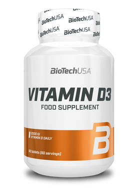 Витамин д3 BioTech Vitamin D3 60 таблеток