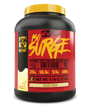 Сироватковий протеїн ізолят Mutant Iso Surge 2270 грам banana cream