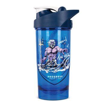 Спортивный шейкер Progress Nutrition Shaker Lord Of The Water 700 мл Blue