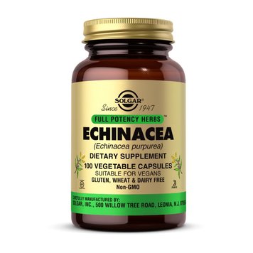 Эхинацея Solgar Echinacea 100 капсул