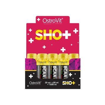 Рідкі БЦАА шот OstroVit BCAA Shot 80 мл x 20