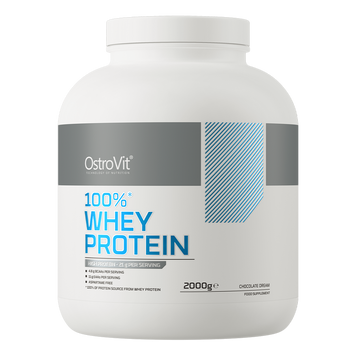 Сироватковий протеїн концентрат OstroVit 100% Whey Protein 2000 г chocolate dream