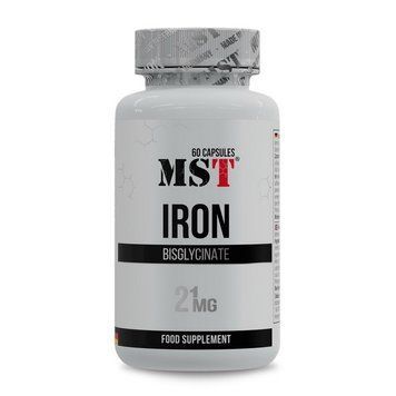 Железо Бисглицинат MST Iron Bisglycinate 60 капсулы