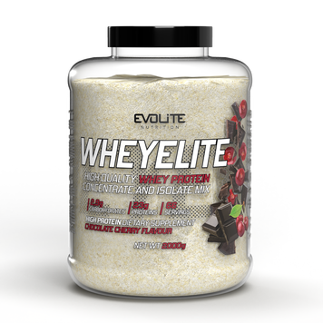 Сывороточный протеин Evolite Nutrition WheyElite 2000 г chocolate cherry