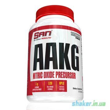 L-аргинин альфа-кетоглютарат SAN AAKG (120 капс) аакг