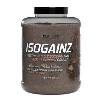 Гейнер для набора массы Evolite Nutrition IsoGainz 4000 г chocolate