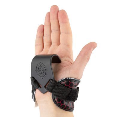 Гаки для тяги на зап'ястя Power System Hooks V2 PS-3360 Black/Red L